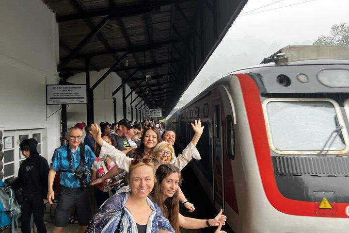 Excursión panorámica por carretera y tren de Kandy a Ella