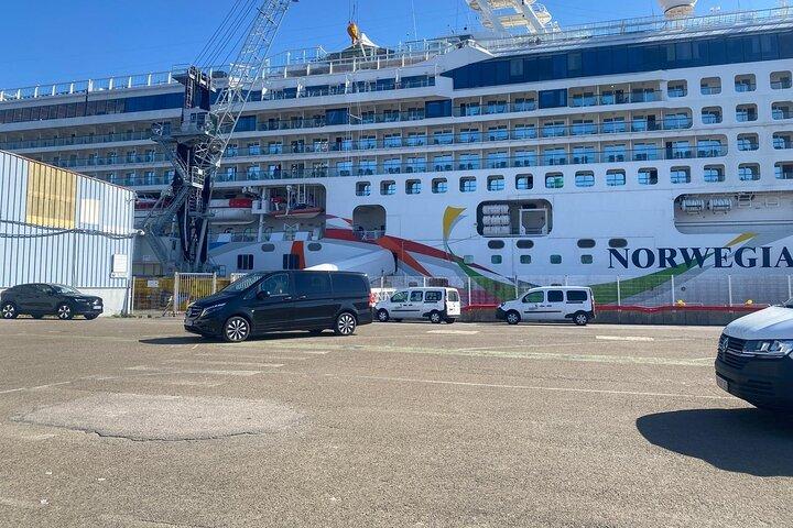privat transfer från kryssningshamnen Le Havre till Paris