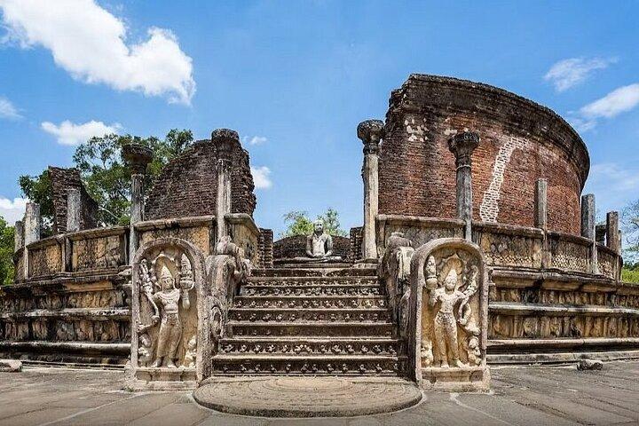 Excursion privée en safari sur les ruines de Polonnaruwa et Minneriya au départ de Sigiriya