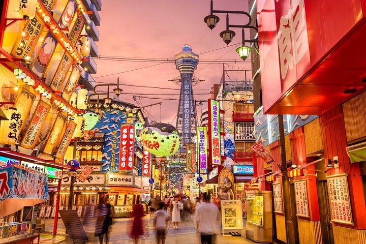 Osaka privé auto stadstour