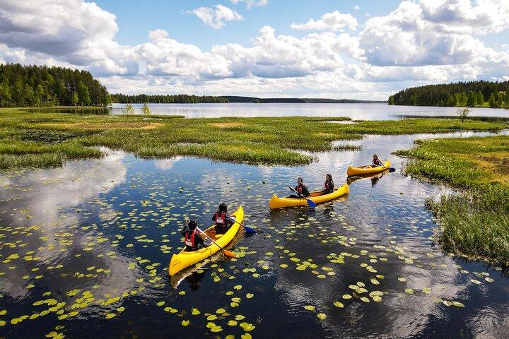 Authentic Reindeer Farm and Canoe Experience from Rovaniemi