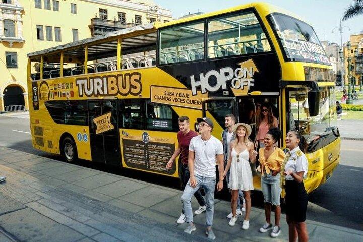 Bus touristique à arrêts multiples à Lima – Billets 24h, 48h ou 72h