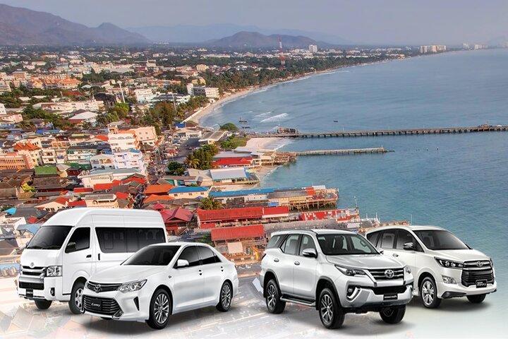 Trasferimento privato da o per l'aeroporto di Suvarnabhum (BKK) a Hua Hin