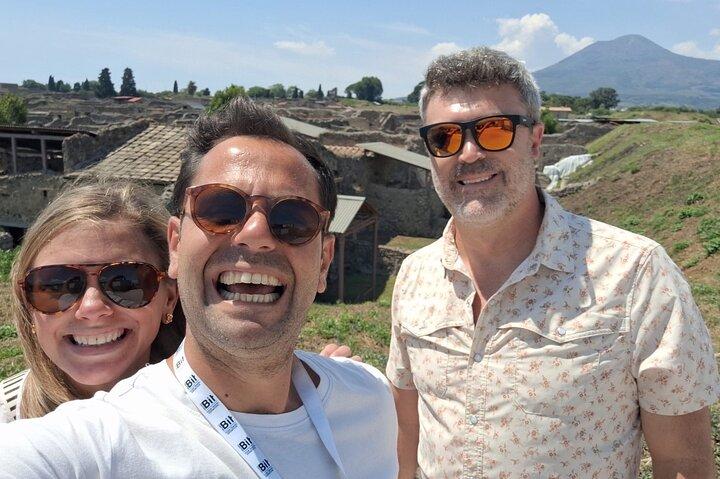 Pompéi : Visite partagée avec un guide archéologue et billet inclus