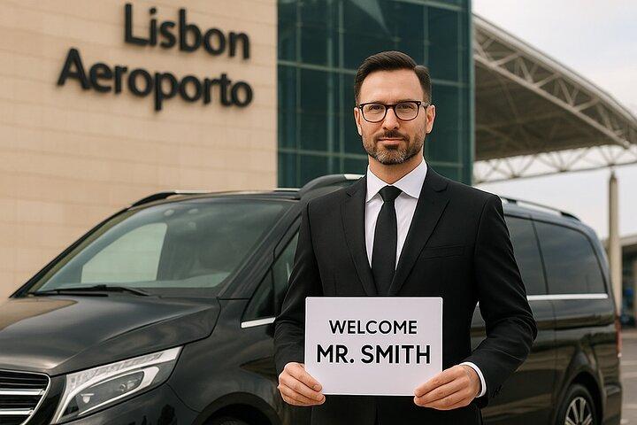 Transfer privato dall'aeroporto di Lisbona al centro di Lisbona