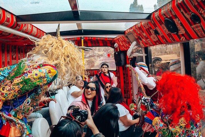 Cusco City Bus Tour Experience with Pisco Sour