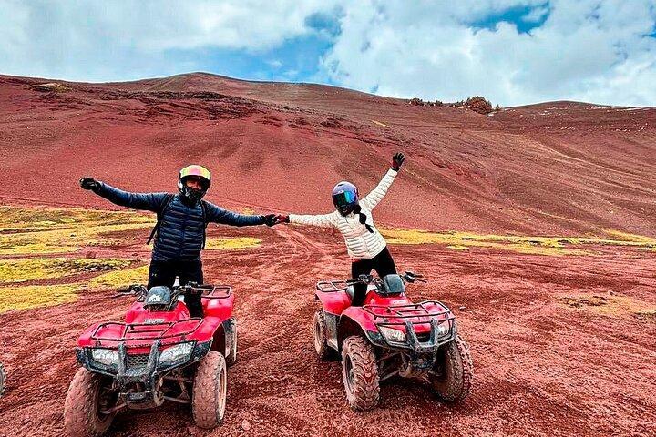 ATV-tur til Rainbow Mountain og Red Valley fra Cusco
