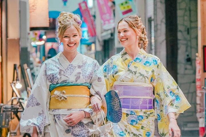 1 - 大阪で昼着物・浴衣体験 - 昼と夜を楽しむ