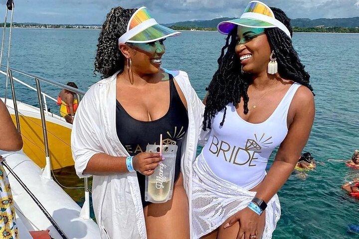 Party Catamaran Sunset Ricks Cafe Negril Open Bar und DJ