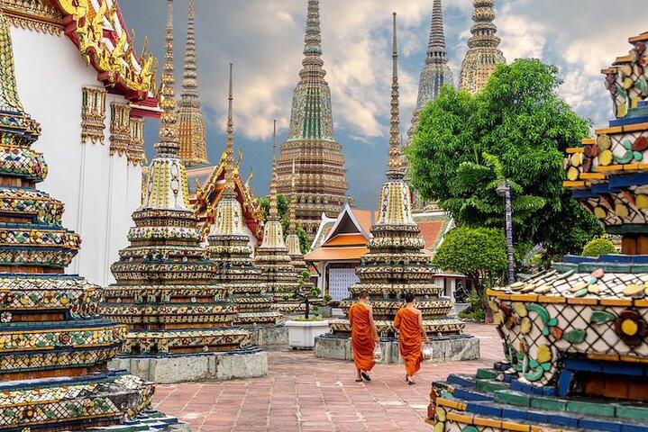 Cruzeiro do Rio Templo com Wat Pho, Wat Arun e Wat Rakhang