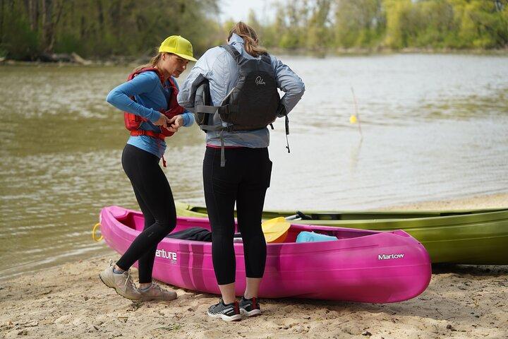Canoeing adventure on Little Danube