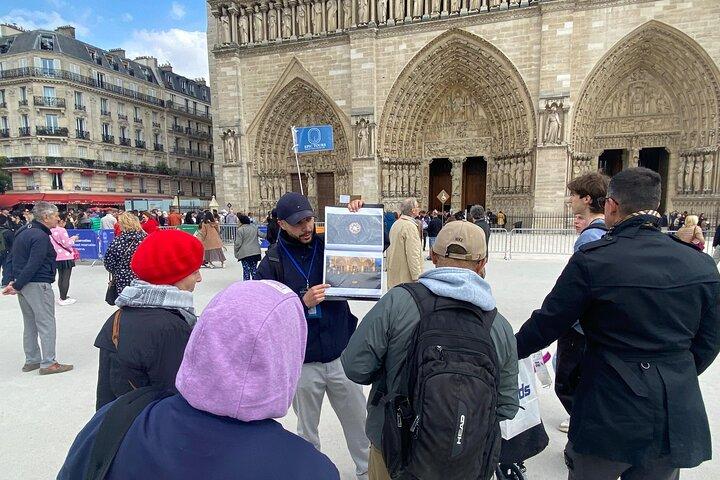 Notre-Dame-kathedraal met toegang