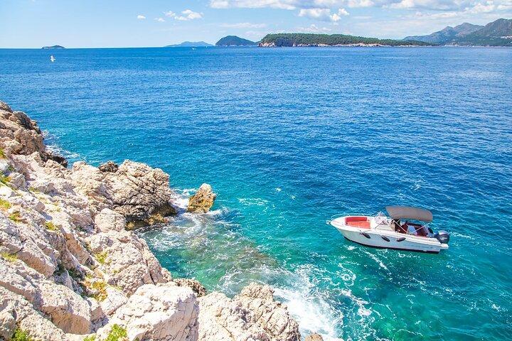 Excursão privada de Speedboat para Ilhas Elafiti