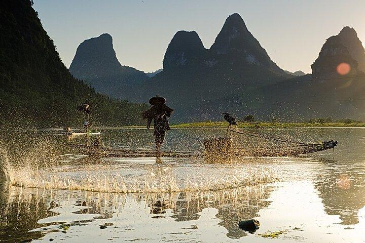 1 Tag Li Flusskreuzfahrt von Guilin nach Yangshuo mit privatem Guide