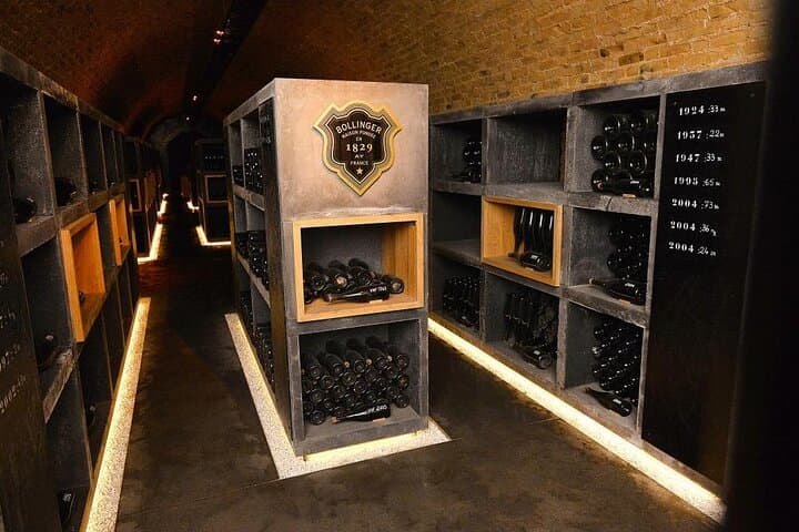 Champagne Bollinger and Pressoria Museum Private Trip from Paris