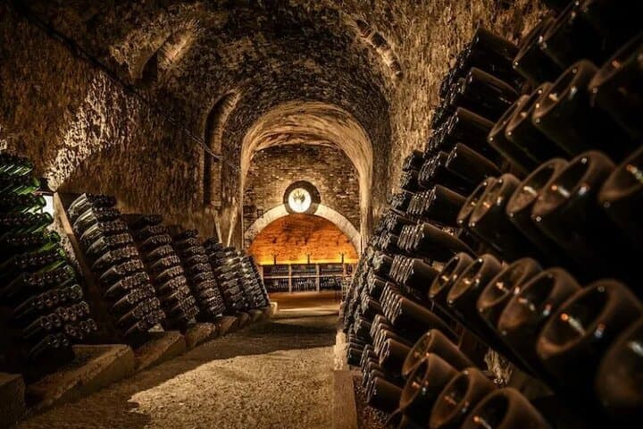 Champagne Bollinger and Pressoria Museum Private Trip from Paris