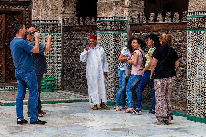 Fez : Museu, Al Attarine Madrasa & Tannery e Medina Tour