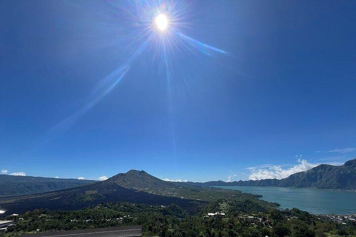 Excursion tout compris à Bali en descente à vélo avec visite du volcan