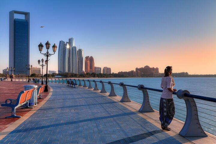 Tour di un giorno di Abu Dhabi con biglietti d'ingresso e visita dell'isola di Yas