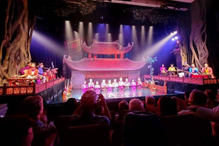 Entrada al teatro de marionetas de agua Thang Long
