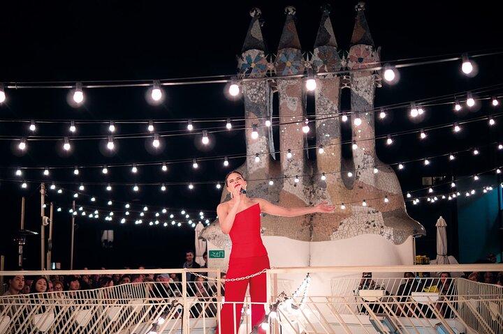 Casa Batllo Magic Nights: 屋上での訪問、ドリンク＆コンサート