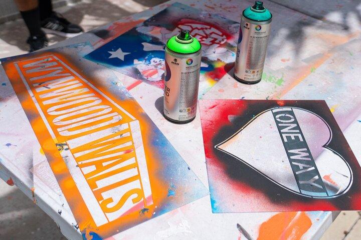 Entrada Direta: Wynwood Walls Spray Paint on Canvas Art Class