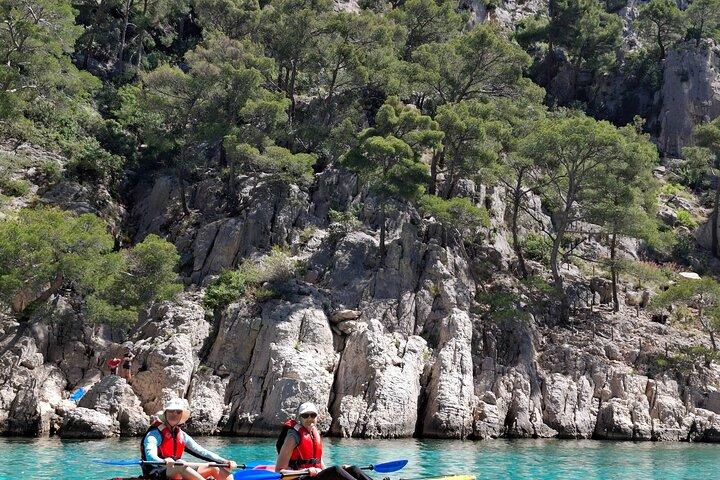 Guidad kajakutflykt i Calanques