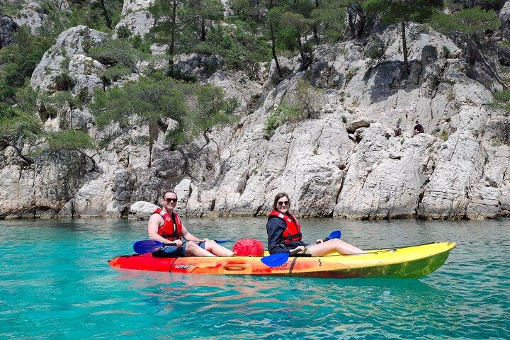 Guidad kajakutflykt i Calanques