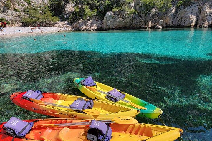 Guidad kajakutflykt i Calanques