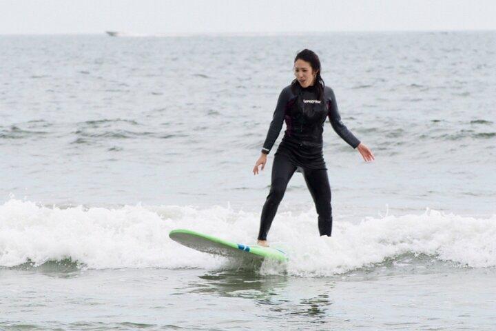 1 Stunde private Surfstunde in Rockaway Beach