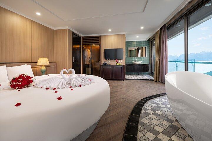 Luxe Halong Bay en Lan Ha Bay 3D2N cruise met all-inclusive