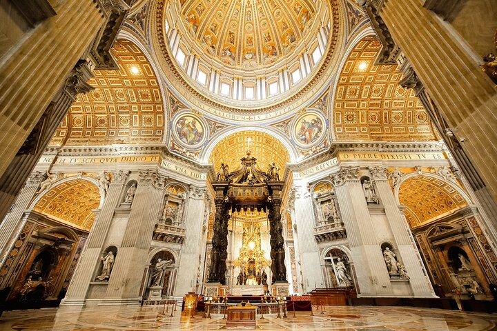 Gå glip af linjen Vatikanets museer, Sistine kapel og St Peters tur