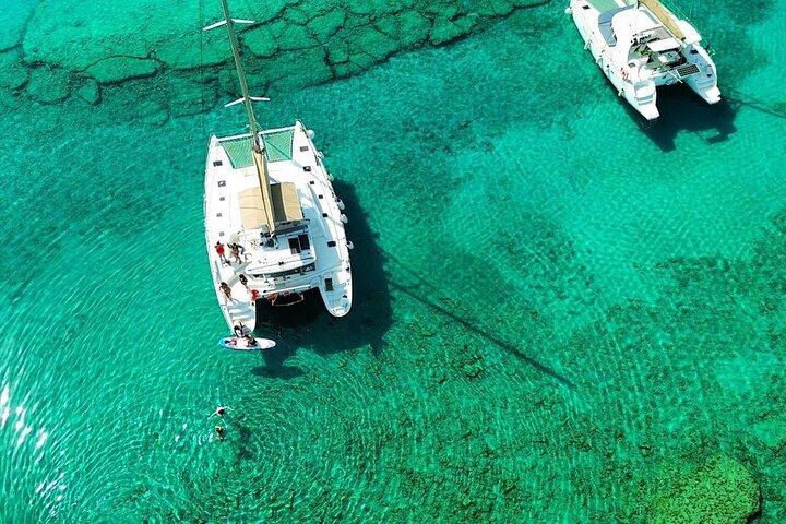 Catamaran Day & Sunset Cruises with meals Drinks and transportation