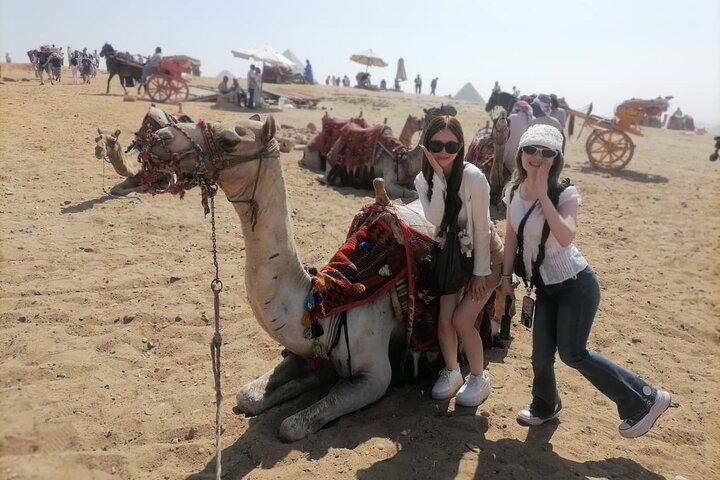 Excursion d'une journée à Gizeh Pyramides & Sphinx & Grand Egyptian Museum&Bazzar