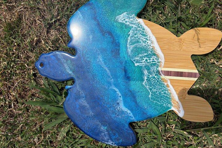 自分だけのお土産を作る: マウイオーナメントアート体験
