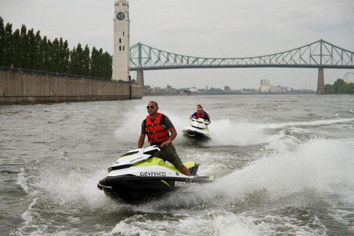 1H-Guided Montreal Jet Ski Sunset Adventure
