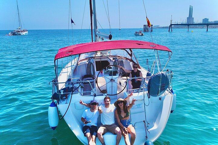 Perfekt plan: 4-timmars privat seglingstur i Barcelona