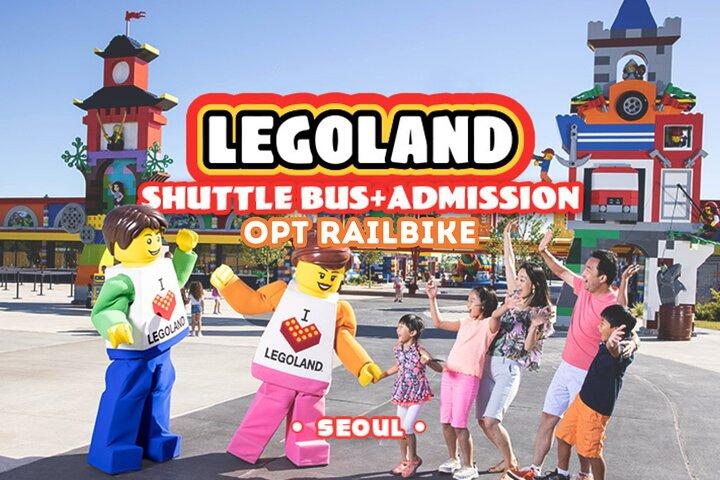 LEGOLAND billet med transport & opt jernbane dagstur fra Seoul