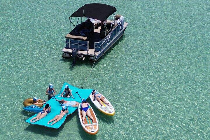 Private Krabbeninsel Exkursion mit Bote Paddleboards/Lilien Pad