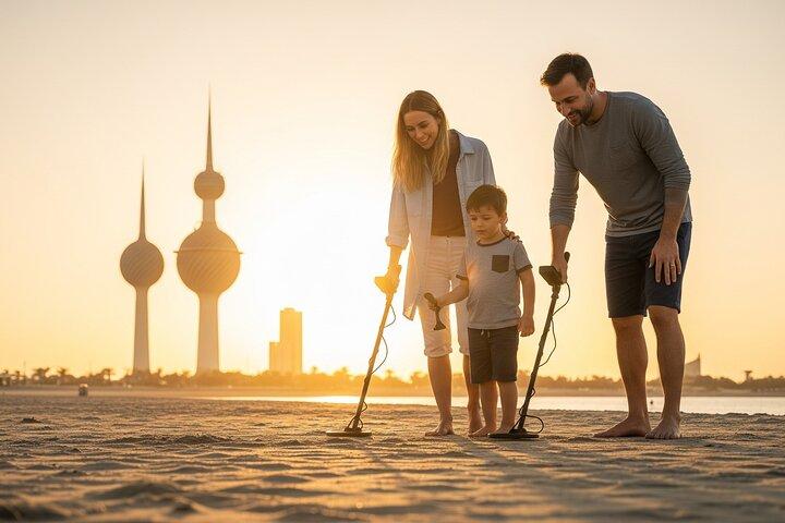 Metal detection eventyr og træning i Kuwait ørkenen
