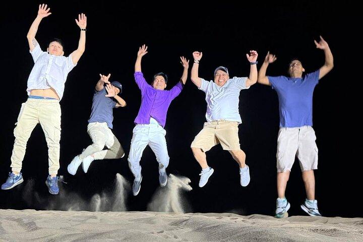Doha Night Desert Safari Observation des étoiles Balade en chameau et Bashing des dunes