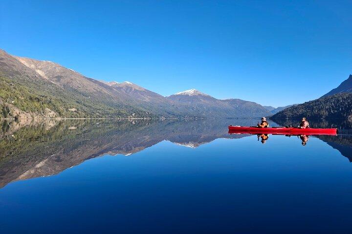 Halve dag zachte kajak Bariloche