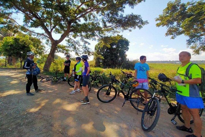 メーピン川沿いチェンマイ田んぼ自転車ツアー