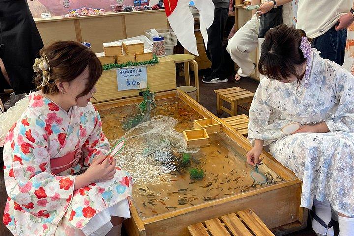 5時間浅草ディープダイブ+茶道+メイドカフェ+ホッピーorラーメン