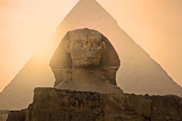 Privé dagtour naar de piramides van Gizeh Sphinx Memphis en Saqqara