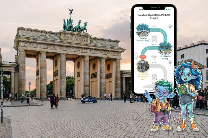 Berlín Distrito Político Búsqueda del Tesoro Autoguiada para Niños 5-12