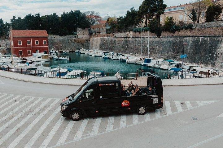 Zadar: Panoramic Cabrio Bus Sightseeing Tour