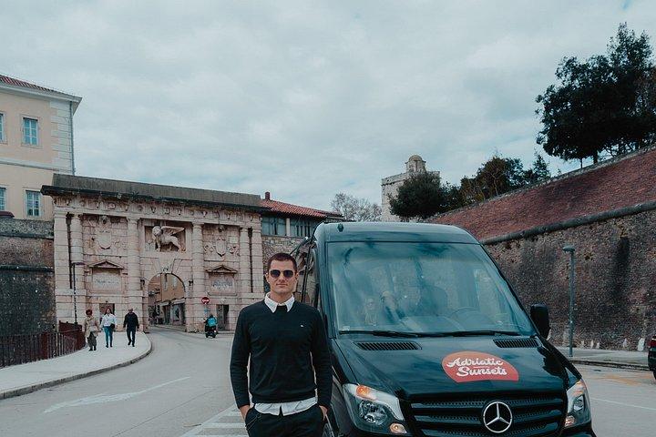 Zadar: Panoramic Cabrio Bus Sightseeing Tour