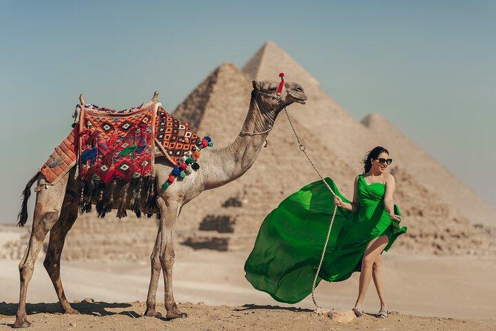 Giza Pyramider og Sphinx Tour med Photoshoot