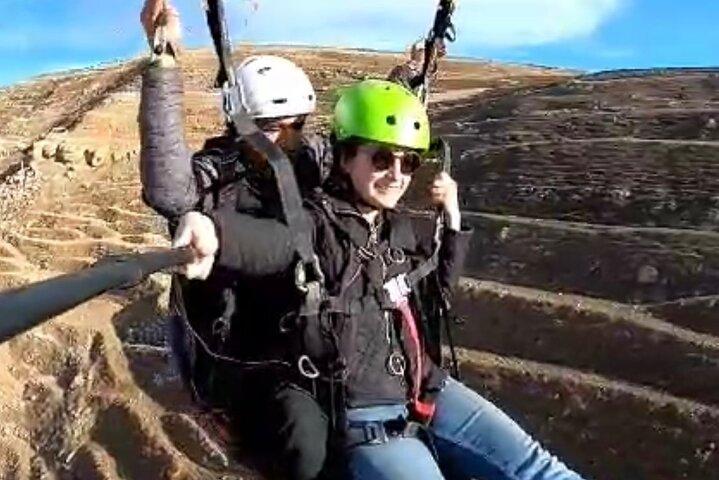 Paragliding med udsigt over Atlas